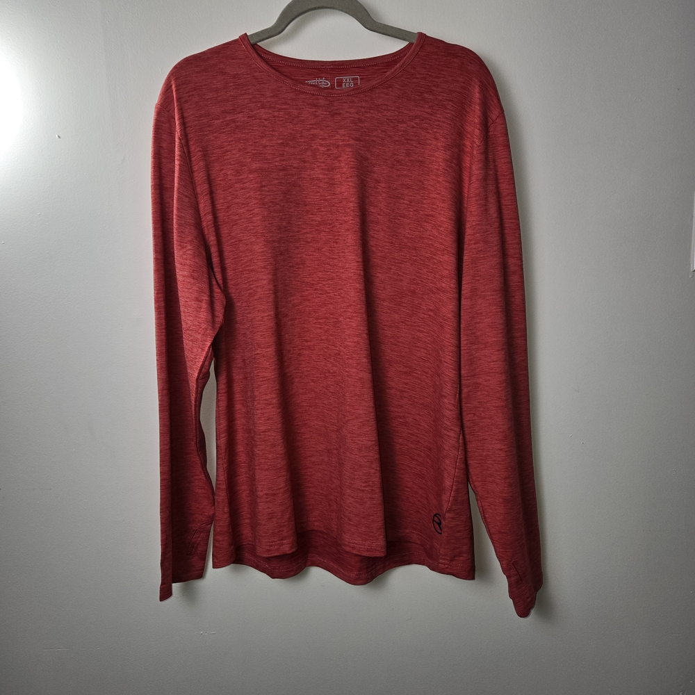 3 For $60 Reel Life Red Long Sleeve Women's Top Made From 95% Recycled Polyester